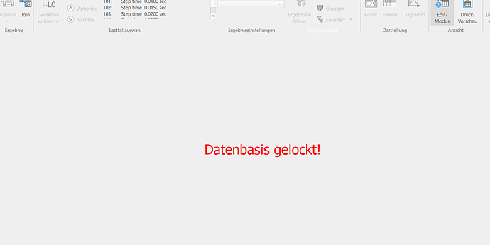 Datenbasis gelockt